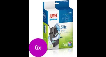 Juwel Bioflow One - Binnenfilters - 6 x Zwart 80 l/h