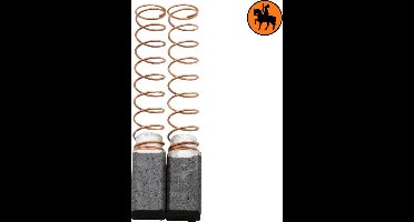 Koolborstelset voor AEG Boor 344675 - 6,35x6,35x11,5mm - Vervangt 012510