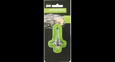 Grundig Autolamp H7 12V 55W E4 - Halogeenlamp voor in de Auto - Snelle en Eenvoudige Installatie - Geschikt voor Diverse Automodellen - Universeel Toepasbaar - Transparante Kleur