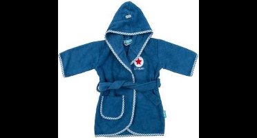 kraam cadeau-Lief Lifestyle! Baby Badjas Blauw 0-1 jaar - Boy