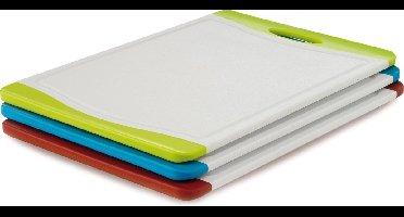 BK Universele Snijplank 20x29 cm - 3-delig - met kleuraanduiding - Vaatwasserbestendig