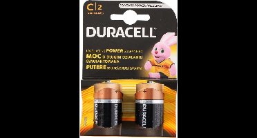 Duracell batterijen CR/LR14 2 stuks