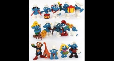 15 Smurfen startersset Schleich met o.a. Gargamel