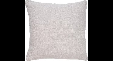 Dutch Decor LINN - Sierkussen 45x45 cm - 100% linnen - effen kleur - Micro Chip - lichtgrijs - Inclusief binnenkussen - Luxe kussens voor woonkamer & bank