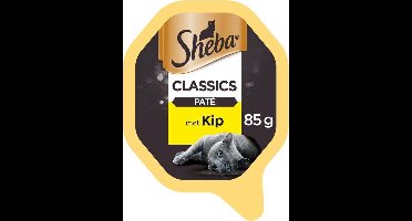 Kattenvoer Sheba Alu Classic Kip 22 x 85G