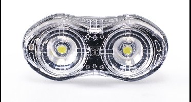 Simson Koplamp Eyes Usb Led Oplaadbaar Zwart