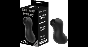 Power Escorts Oral Lady - Luchtdruk Vibrator - Clitoris Stimulator
