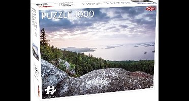 Tactic Koli Finland – Puzzel – 1000 stukjes – Iconisch Nationaal Landschap – Strak en Rustgevend Ontwerp – Hoogwaardige Scandinavische Kwaliteit