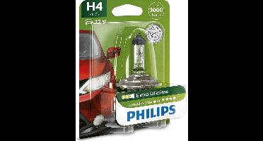 Philips Autolamp H4 Longlife Ecovision 12v/55w Wit