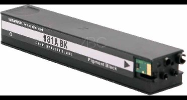 ABC huismerk inkt cartridge geschikt voor HP 981X zwart voor HP Pagewide Enterprise Color 550 Series 556dn 556dna 556xh 556xha HP Pagewide Enterprise Flow MFP 580 586 586dn 586dna 586f 586fda 586z 586z