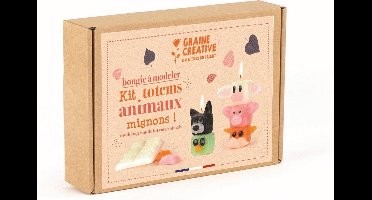 Doe-het-zelf Hobbypakket | DIY-Kit Candle Making | Maak je eigen Kaarsen Pakket - Dieren Totem