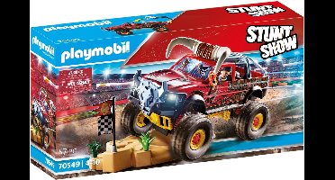 PLAYMOBIL Stuntshow Monster Truck met hoorns - 70549