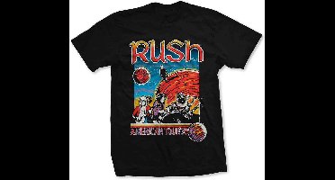 Rush - US Tour 1978 Heren T-shirt - XL - Zwart
