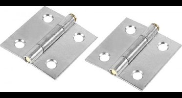STARX scharnier met losse pen | 50 x 50 mm | verzinkt | 2 stuks