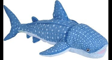 Wild Republic pluche walvishaai knuffel - 65 cm - zachte knuffels - realistische dieren - haaien