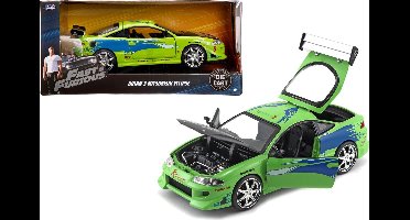 Jada Toys - Fast & Furious 1995 Mitsubishi 1:24 - Die-cast - Vanaf 8 jaar - Speelgoedvoertuig