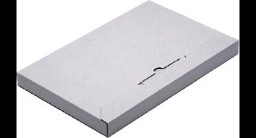 Brievenbusbox IEZZY A5 230x160x26mm karton wit - 25 stuks