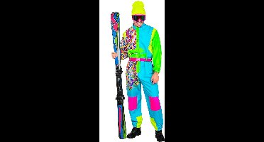 Fout Ski pak snowboarder lichtblauw/groen
