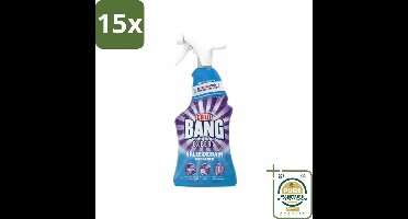 15 x Cillit Bang – Schoonmaakspray – Badkamerreiniger – 750 ml - Grootverpakking - Badkamerreiniger Spray - Anti-kalk Badkamerspray - Cillit Bang Expert Badkamer - Badkamer Reiniger - Kalkverwijderaar