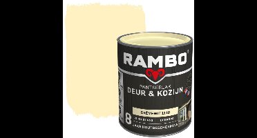 Rambo Pantserlak Deur en Kozijn - 0.75L - Crèmewit