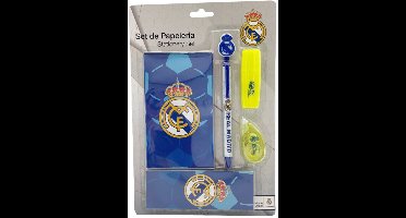 Real Madrid - schrijfwarenset met notitieblok