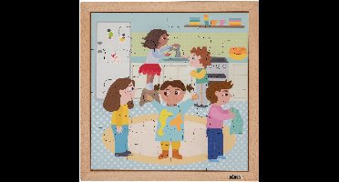 Hygiëne puzzels - Handen wassen - Educo - Educatief speelgoed