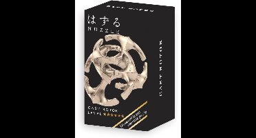 IQ-puzzel - Rotor - Mini - Metaal - Goud - Niveau 6