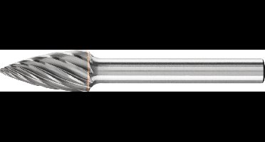 Stiftfrees HM spitse boogvorm 1020 roestvrij 6mm 10x20mm Pferd
