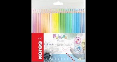 Kores Kolores Pastel, Meerkleurig, 24 stuk(s)