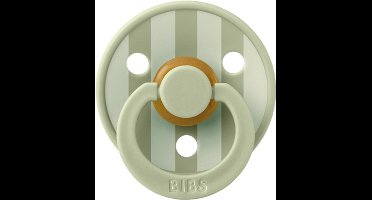 Bibs-Speen-Studio Line- Sage stripes- maat 1 (0-6 maanden) Sage