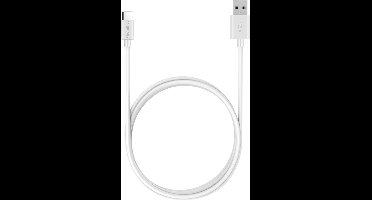 USB C naar USB A Kabel Wit - 3 meter - Oplaadkabel voor Xiaomi Mi 11 / Mi 11 LITE / Mi 11 LITE 5G