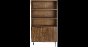 Light & Living - Kast DUBAKU - 100x40x180cm - Bruin