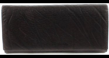 bruno banani Leren Portemonnee Africa Wallet Brown Donkerbruin