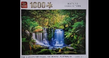 King puzzel - The horseshoe falls - Nature collection - Legpuzzel - 1000 stukjes - Waterval