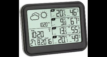 TFA Dostmann View 35.1142.01 Draadloos weerstation Aantal sensoren max.: 3