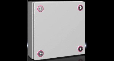 Rittal KX 1516.000 Installatiebehuizing, Wandbehuizing 200 x 200 x 80 Plaatstaal Lichtgrijs 1 stuk(s)