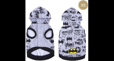 BATMAN - Honden Hoodie - XS (Lengte 28cm - Borst 42-50cm)