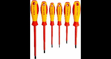 Knipex 00 20 12 V01 Schroevendraaier set VDE 6-delig