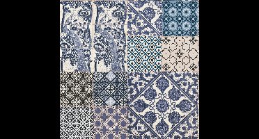 TEGEL BEHANG | Patchwork - meerkleurig - A.S. Création Metropolitan Stories