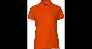 Neutral - Classic Dames Polo - Orange - 100% Biologisch Katoen maat XL