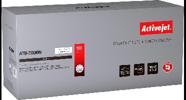ActiveJet ATB-2000N toner voor brother printer; Brother TN-2000 vervanging; Opperste; 2500 pagina's; zwart.