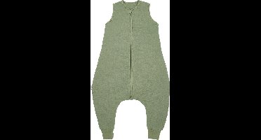 Meyco Baby Uni baby winter slaapoverall jumper - pre-washed hydrofiel - olive green - 92cm - 2.0 TOG