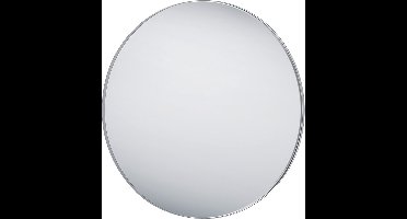 Spiegel - Torna Brens - Ø80cm - Hangspiegel in Frame - Zilver - Metaal