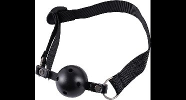 Power Escorts - Fetish Power - Kinky Gag - Mondknevel - Verstelbare Mondknevel - BR95 - Ball Gag - Zwart - gave Cadeaubox