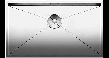 Spoelbak Blanco Zerox 700 521593 InFino onderbouw