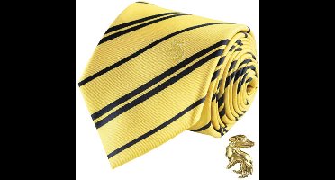 Cinereplicas Harry Potter Hufflepuff Necktie - Luxe stropdas in geschenkdoos