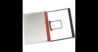 Rapportenmap met JalemaClip - pak 10 stuks - rood