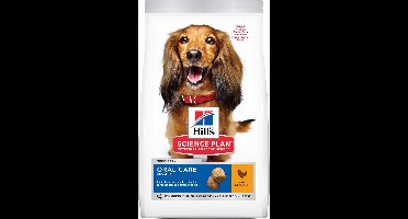 Hill's Canine Adult Oral Care Medium Kip - Hondenvoer - 12 kg