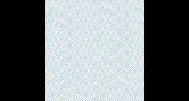 Dutch Wallcoverings vliesbehang Ella licht - grijs/blauw