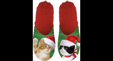 Pantoffel Xmas Cat 38-41